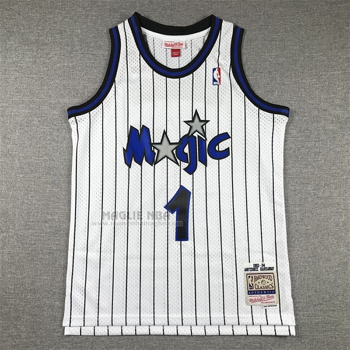 Maglia
 Penny Hardaway NO 1 Bambino
 Orlando Magic Mitchell & Ness 1993-94 Bianco

